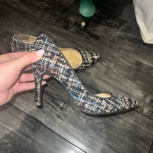 Jessica Simpson Tweed Heels